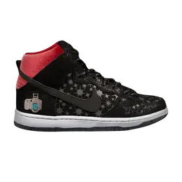 Кроссовки Nike Dunk High Prem SB BP QS 'Paparazzi', черный 707424 026 | black