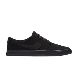 Кроссовки Nike Portmore 2 SB Solar 'Black Anthracite', черный 880266 002 | black