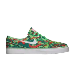 Кроссовки Nike SB Stefan Janoski Canvas Print 'Lizard Camo', зеленый 657944 316 | green