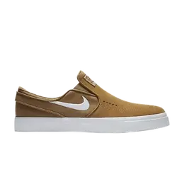 Кроссовки Nike Zoom Stefan Janoski Slip-On SB 'Golden Beige', золотой 833564 211 | gold