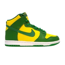 Кроссовки Nike Dunk High 'Brazil', желтый 304717 731 | yellow