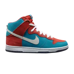 Кроссовки Nike Dunk High Premium SB 'Bloody Gums', красный 313171 611 | red