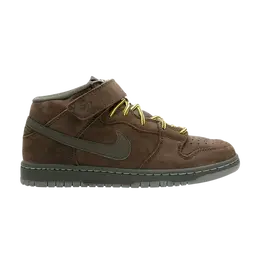 Кроссовки Nike Dunk Mid Premium Sb, коричневый 314381 221 | brown