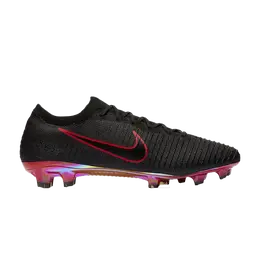 Кроссовки Nike Mercurial Vapor Flyknit Ultra FG 'Black Red', черный ah5516 006 | black