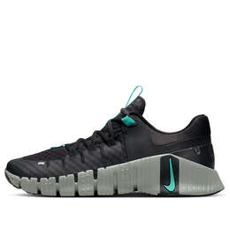 Кроссовки free metcon 5 tb 'black clear jade' Nike, черный dv3949-004 | black/clear jade/mica green