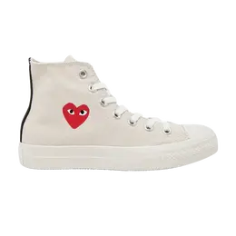 Кроссовки Converse Comme des Garçons x Chuck Taylor All Star Hi 'Milk', белый 112856 | white