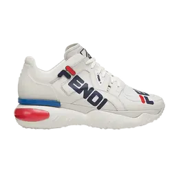 Кроссовки Fila Fendi x Nappa Leather Low Top 'White', белый 7e1199a62ef15fk | white