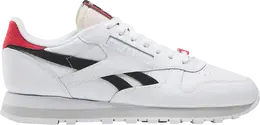 Reebok Кроссовки Classic Leather 'White Black Vector Red', белый 100202344 | white