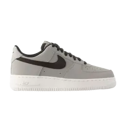 Кроссовки Nike Air Force 1 '07 Leather 'Wolf Grey', серый aj7280 003 | grey