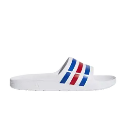 Кроссовки Adidas Duramo Slides 'White Blue Red', белый u43664 | white