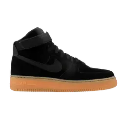Кроссовки Nike Air Force 1 High 07 LV8 Suede 'Black Gum', черный aa1118 001 | black