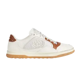 Кроссовки Gucci MAC80 Sneaker 'Off White Brown', белый 741656 aab79 9155 | white