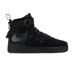 Кроссовки Nike SF Air Force 1 Mid 'Big Logo', черный 917753 008 | black