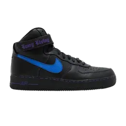 Кроссовки Nike Vlone x Air Force 1 High 'Blue Swoosh' Sample, черный 778911 906813 | black