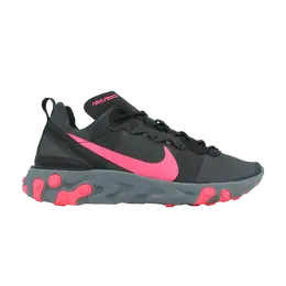 Кроссовки Nike React Element 55 'Solar Red', черный bq6166 002 | black