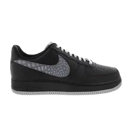 Кроссовки Nike Air Force 1 Low 'Black Croc Print', черный 823511 012 | black