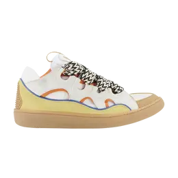 Кроссовки Lanvin Curb Sneaker 'White Beige', белый fm skrk11 dra1 p2107 | white