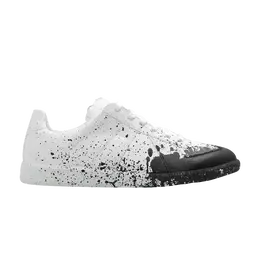 Кроссовки Maison Margiela Replica 'Paint Splatter - White Black', белый s37ws0568 p4711 h9672 | white