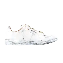 Кроссовки Maison Margiela Replica Low 'White Paint', белый s37ws0562 p3714 h8321 | white