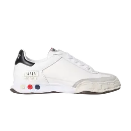 Кроссовки Maison Mihara Yasuhiro Herbie OG Sole Leather Low 'White', белый a09fw702 wht | white
