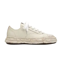 Кроссовки Maison Mihara Yasuhiro Peterson Low 'Cracking Leather - White', белый a12fw708 wht | white