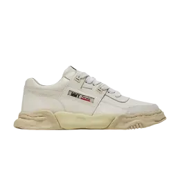 Кроссовки Maison Mihara Yasuhiro Parker OG Sole Paraffin Leather 'White', белый a09fw708 wht | white