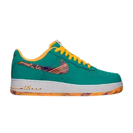 Кроссовки Nike Air Force 1 Low 'Marbled Swoosh', зеленый 488298 313 | green
