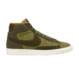Кроссовки Nike Mo' Wax x Blazer Hi SP 'Olive', зеленый 718768 208 | green