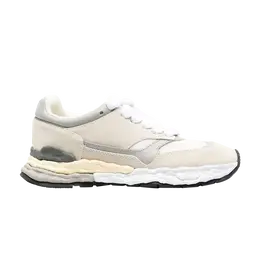 Кроссовки Maison Mihara Yasuhiro George OG Sole Mixed Material Low 'White', белый a10fw701 wht | white