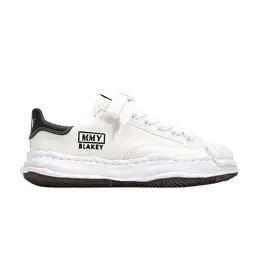Кроссовки Maison Mihara Yasuhiro Blakey OG Sole Canvas Low 'White', белый a08fw735 wht | white