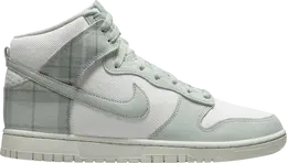 Кроссовки Nike Dunk High SE 'Mint Plaid', зеленый dv0826 100 | green