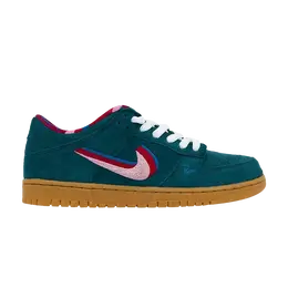 Кроссовки Nike Parra x Dunk Low SB 'Friends and Family', бирюзовый cn4504 300 | teal