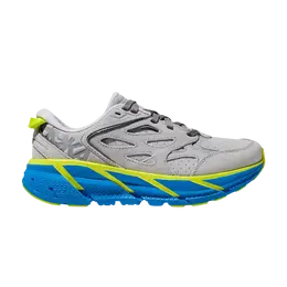 Кроссовки Hoka Clifton L Suede 'Lunar Rock Diva Blue', серый 1122571 lrdb | grey