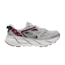 Кроссовки Hoka Clifton L Embroidery 'Lunar Rock Cabernet', серый 1126854 lrcb | grey