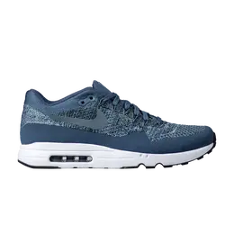 Кроссовки Nike Air Max 1 Ultra 2.0 Flyknit 'Ocean Fog', синий 875942 400 | blue
