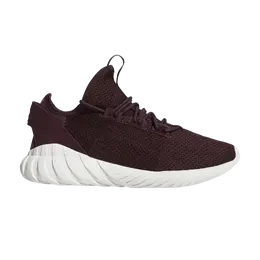 Кроссовки Adidas Tubular Doom Sock Primeknit 'Burgundy', красный by3565 | red