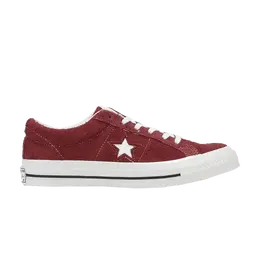 Кроссовки Converse One Star Suede Ox 'Deep Bourdeaux', красный 158370c | red
