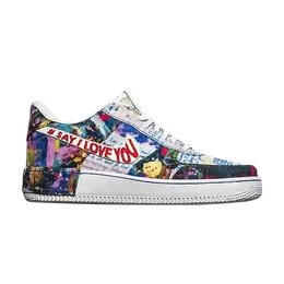 Кроссовки Nike The Shoe Surgeon x Air Force 1 'Say I Love You', разноцветный tss say ily | multi-color