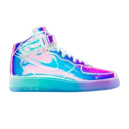 Кроссовки Nike Air Force 1 Mid 'Iridescent' iD, разноцветный 779425 9xx | multi-color