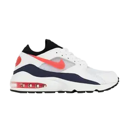 Кроссовки Nike Air Max 93 OG 'Flame Red', белый 306551 102 | white