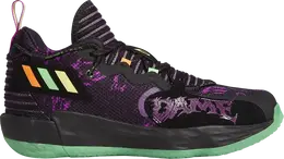 Кроссовки Adidas Dame 7 EXTPLY 'Halloween', черный h67750 | black