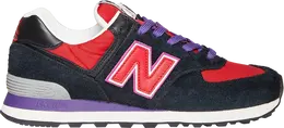 New Balance Кроссовки Stray Rats x 574 'Black Red', черный ml574rae | black