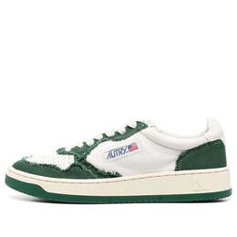 Кроссовки medalist canvas-panelled 'white green' Autry, белый aulm-cb08 | white/green