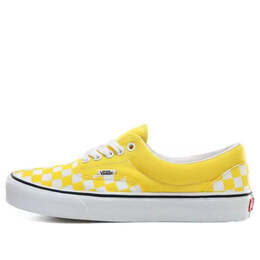 Кроссовки era 'checkerboard vibrant yellow' Vans, желтый vn0a4bv4vxl | yellow/white