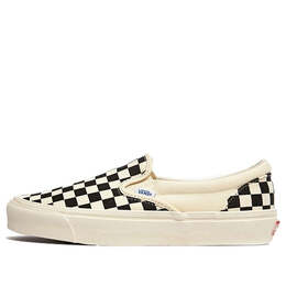 Кроссовки og classic slip-on 'canvas' Vans, черный vn000udff8l | black/white