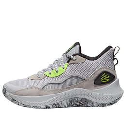 Кроссовки curry 3z 24 suede 'halo grey black' Under Armour, серый 3028191-100 | halo grey/black