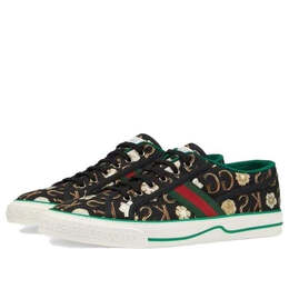 Кроссовки tennis 1977 ken scott Gucci, черный 645279-2lm20-1291 | black/green/red