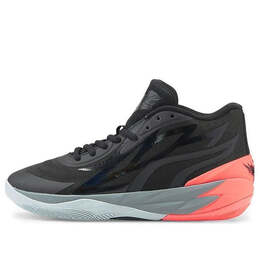 Кроссовки mb.02 lamelo ball 'flare' Puma, черный 378287-01 | black/sunset glow