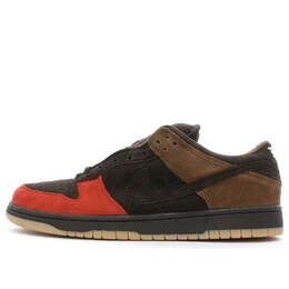Кроссовки sb dunk low pro 'bison' Nike, коричневый 304292-226 | brown/dark cinder/bison/sport red