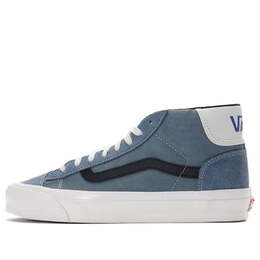 Кроссовки og mid skool lx 'lead' Vans, синий vn0a3dp7nqc | blue/white